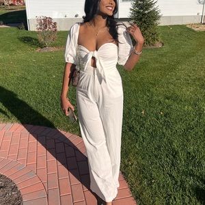 White Jumpsuit